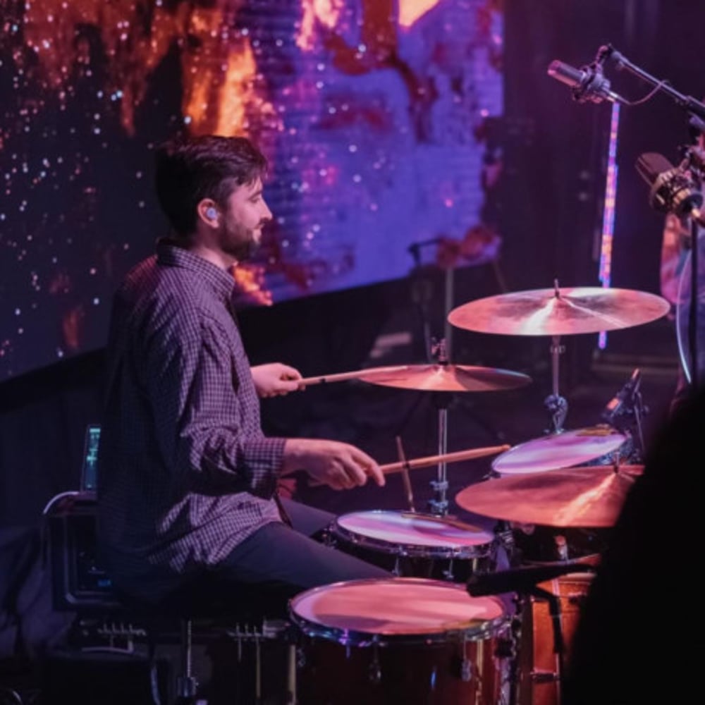 Profile thumbnail image for Drummer, Gabe Grove