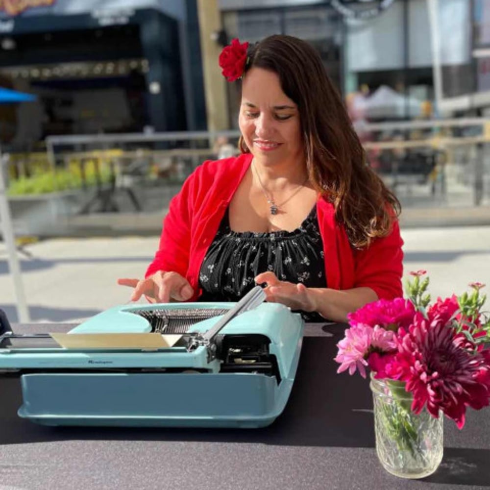 Profile thumbnail image for Jennifer Barone Typewriter Poetry