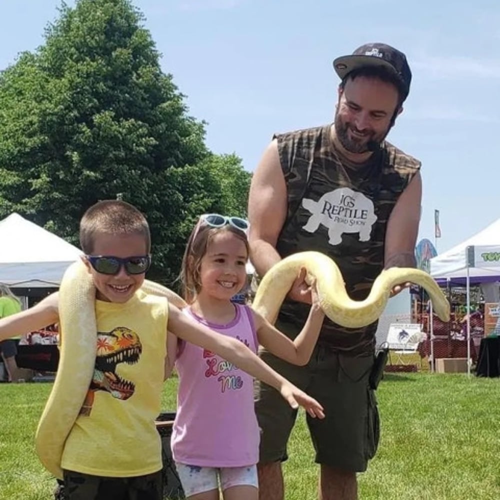 Profile thumbnail image for JG's Reptile Road Show