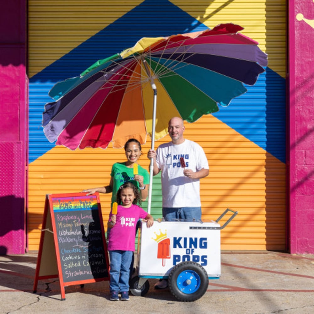 Profile thumbnail image for King of Pops Popsicle Carts