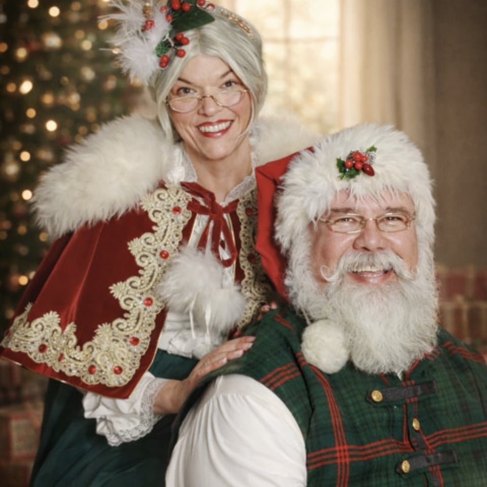 Profile thumbnail image for Santa Brandon & Mrs. C -SantaMagicOKC