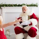 Red Sled Santa Cortney