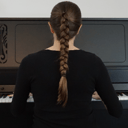 Brittany on Piano
