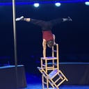 Chair Stacking Acrobat