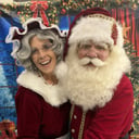 Christmas Blessings Santa and Mrs Claus