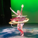 Extravagant Aerialist and Hula Hoop Performer