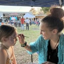 Zoey's Face and Body Painting