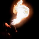 Fire Poi Jugglers
