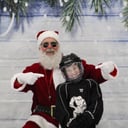 Hockey Santa Claus