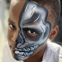 Leah Cat’s Face Painting