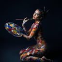 Live Body Art Performer, Live Art show