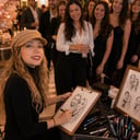 Live Caricatures with Nas