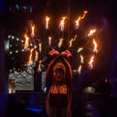 Magical Fire Performance