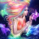 Mermaid Kissed Facepainting