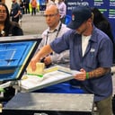 Onsite Event Printing Hat Customization