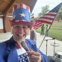 Patriotic Uncle Sam/Dave : Singer
