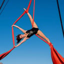Professional Aerial Silks Performer