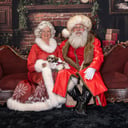 Santa Ryan and Mrs. Claus
