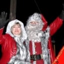 Santa Jon and Mrs Claus