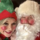 Santa and Tami the Elf