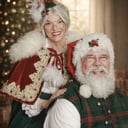Santa Brandon &amp; Mrs. C -SantaMagicOKC