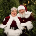 Santa Coupe and the Mrs.