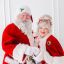 Santa Phil and Mrs. Claus