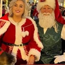 Santa Richard and Mrs. Claus