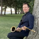 Saxophone Elegance by Brandon Kelley