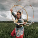 ShanDien Sonwai LaRance Native American Hoop Dance