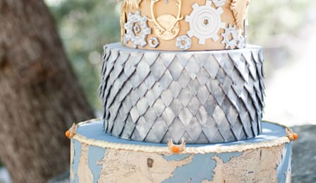 5 Amazing Cakes for a Sci-Fi/Fantasy Wedding